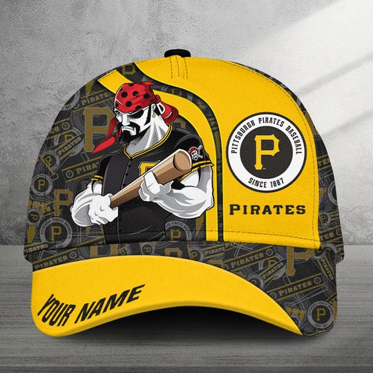 LIMITED EDITION - NEW CUSTOMIZED MLB29 PHP PITTSBURGH PIRATES CLASSIC CAP