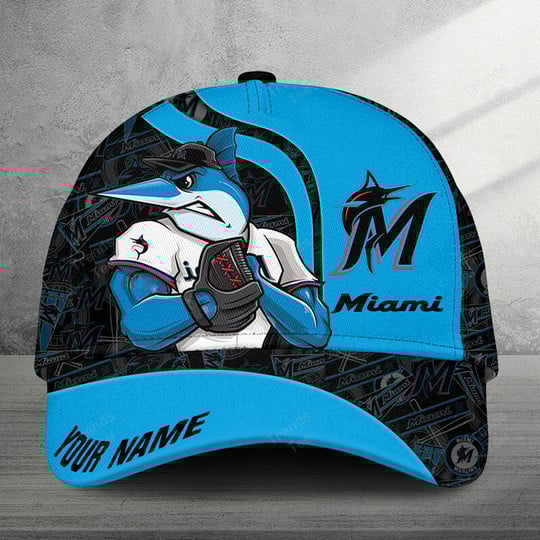 LIMITED EDITION - NEW CUSTOMIZED MLB20 MMS MIAMI MARLINS CLASSIC CAP