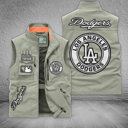 LIMITED EDITION - NEW CUSTOMIZED MLB02 LAD LOS ANGELES DODGERS SLEEVELESS VEST