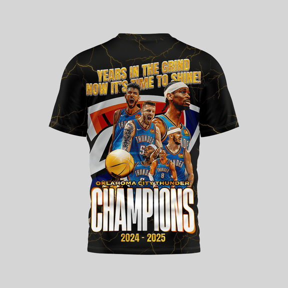 Oklahoma City Thunder - 2025 NBA Champions