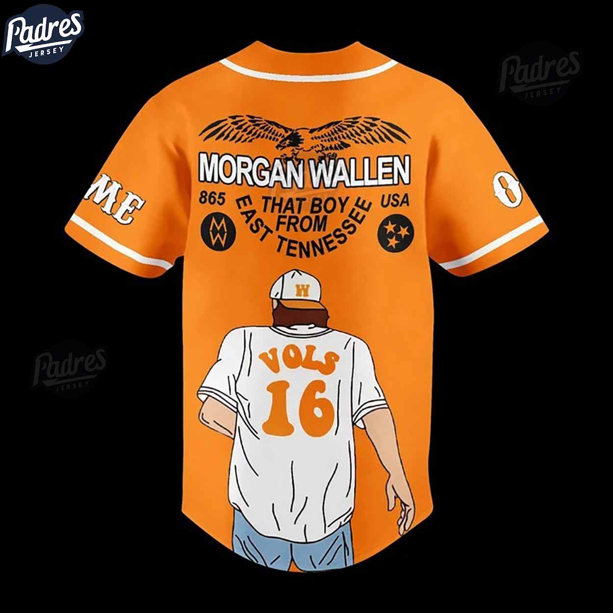 Morgan Wallen Baseball Jersey