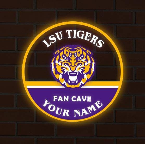 LSU PREMIUM LED LIGHT WALL DECOR