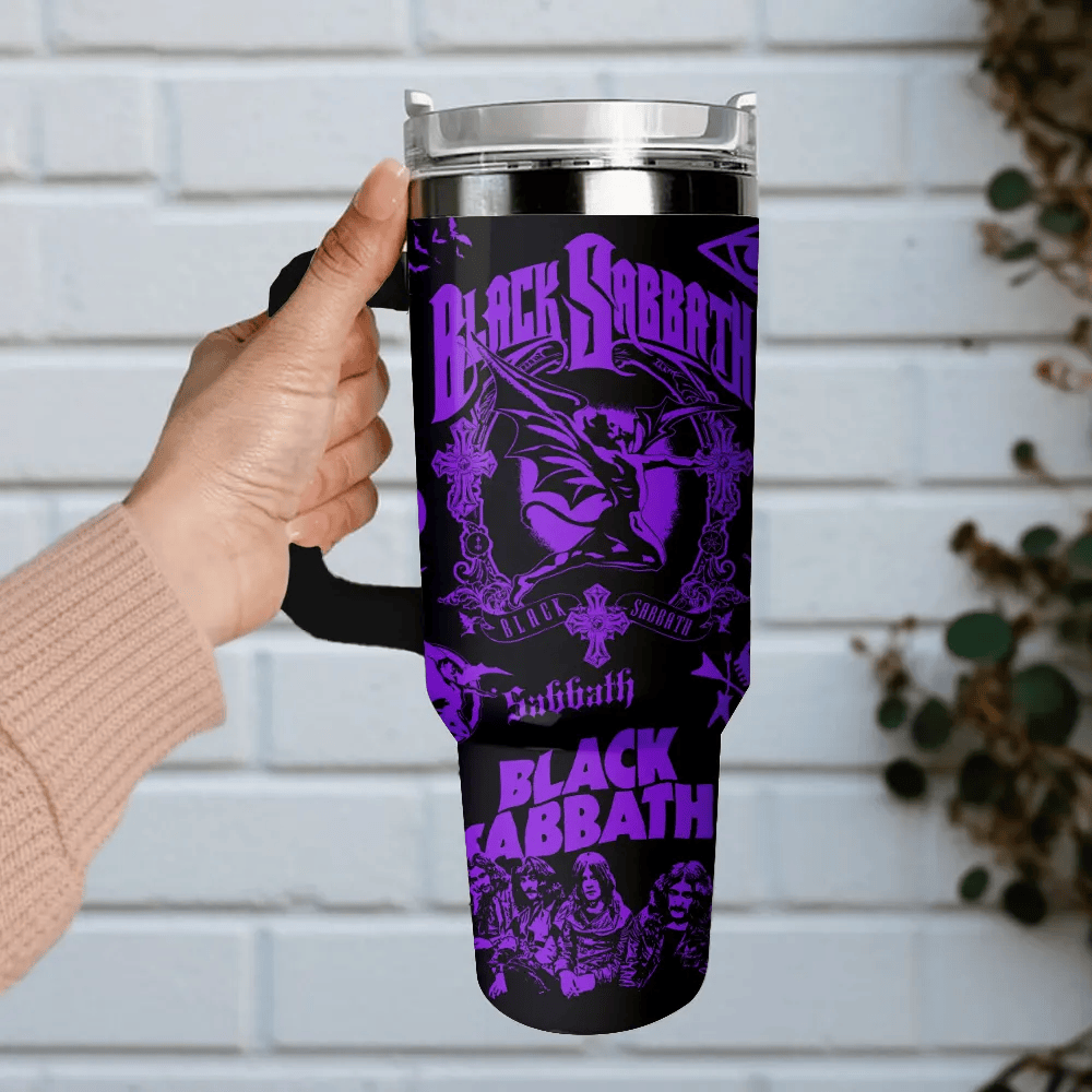 NEW PREMIUM BLACK SABBATH 40 OZ TUMBLER PERFECT GIFT FOR FAN