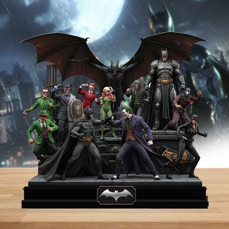 NEW PREMIUM BATMAN & JOKER ACRYLIC BLOCK PLAQUE GIFT