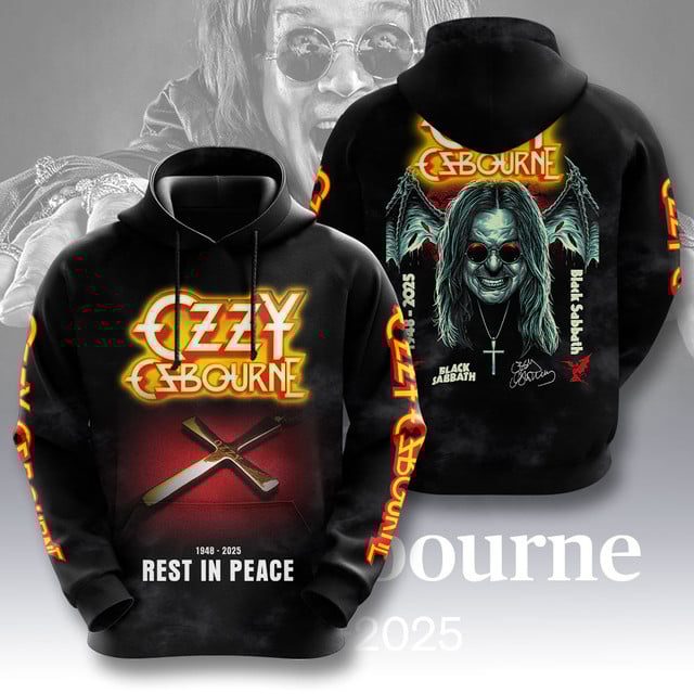NEW PREMIUM BLACK SABBATH x OZZY OSBOURNE UNISEX T-SHIRT, JACKETS, HOODIE, ...vv..GIFTS FOR FAN