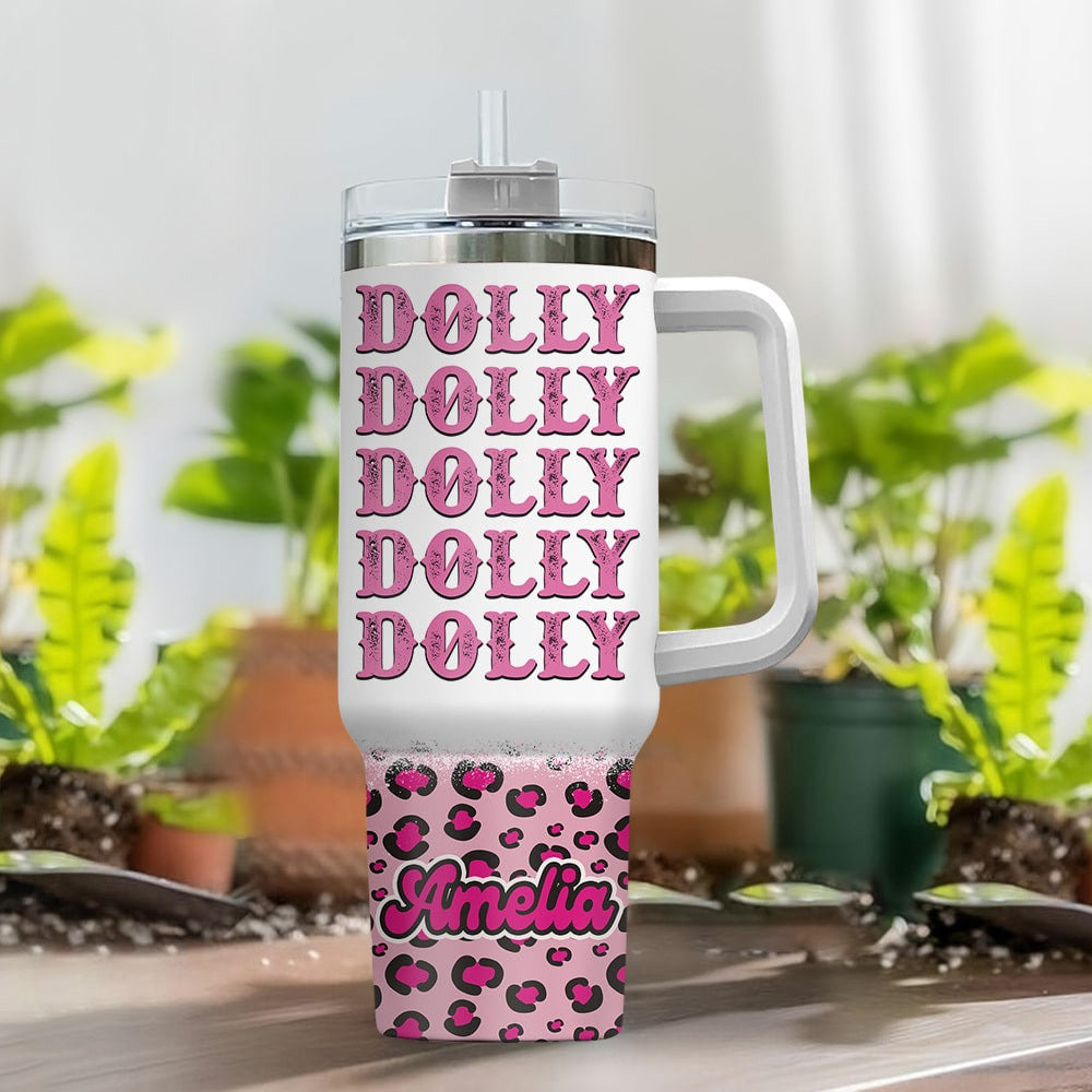 NEW PREMIUM DOLLY PARTON 40 OZ TUMBLER 01