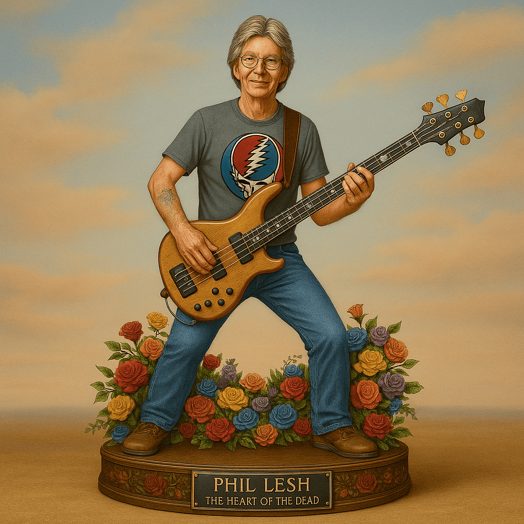 LIMITED EDITION - GRATEFUL DEAD ACRYLIC BLOCK DISPLAY FOR TRUE FANS