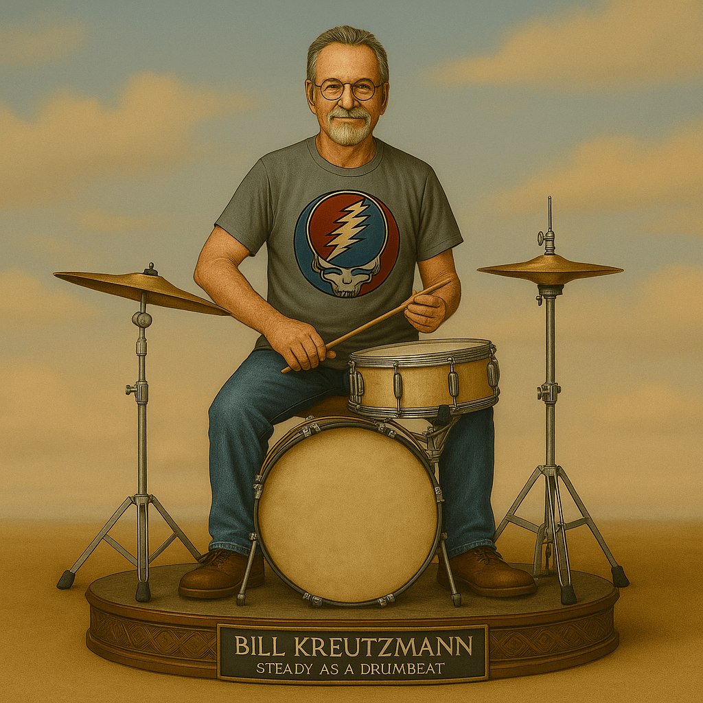 LIMITED EDITION - GRATEFUL DEAD ACRYLIC BLOCK DISPLAY FOR TRUE FANS