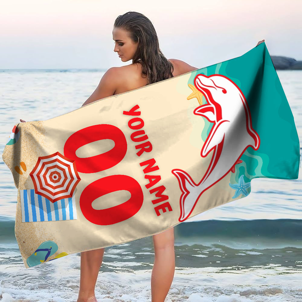 Just Landed - Senior 2025 Beach, Bath Towel ( KID & ADULT Size )