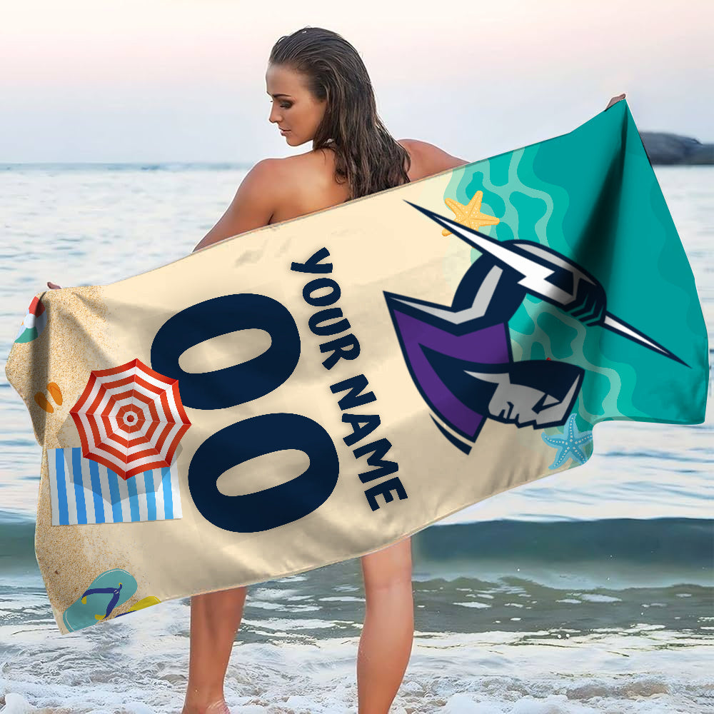 Just Landed - Senior 2025 Beach, Bath Towel ( KID & ADULT Size )
