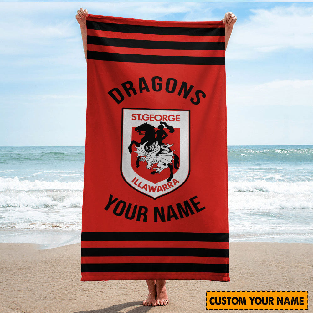 LIMITED EDITION - NEW 14 IDG PERSONALIZED BEACH TOWEL GIFT FOR FANS