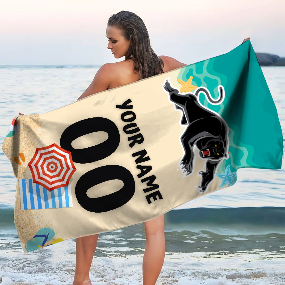 Just Landed - Senior 2025 Beach, Bath Towel ( KID & ADULT Size )