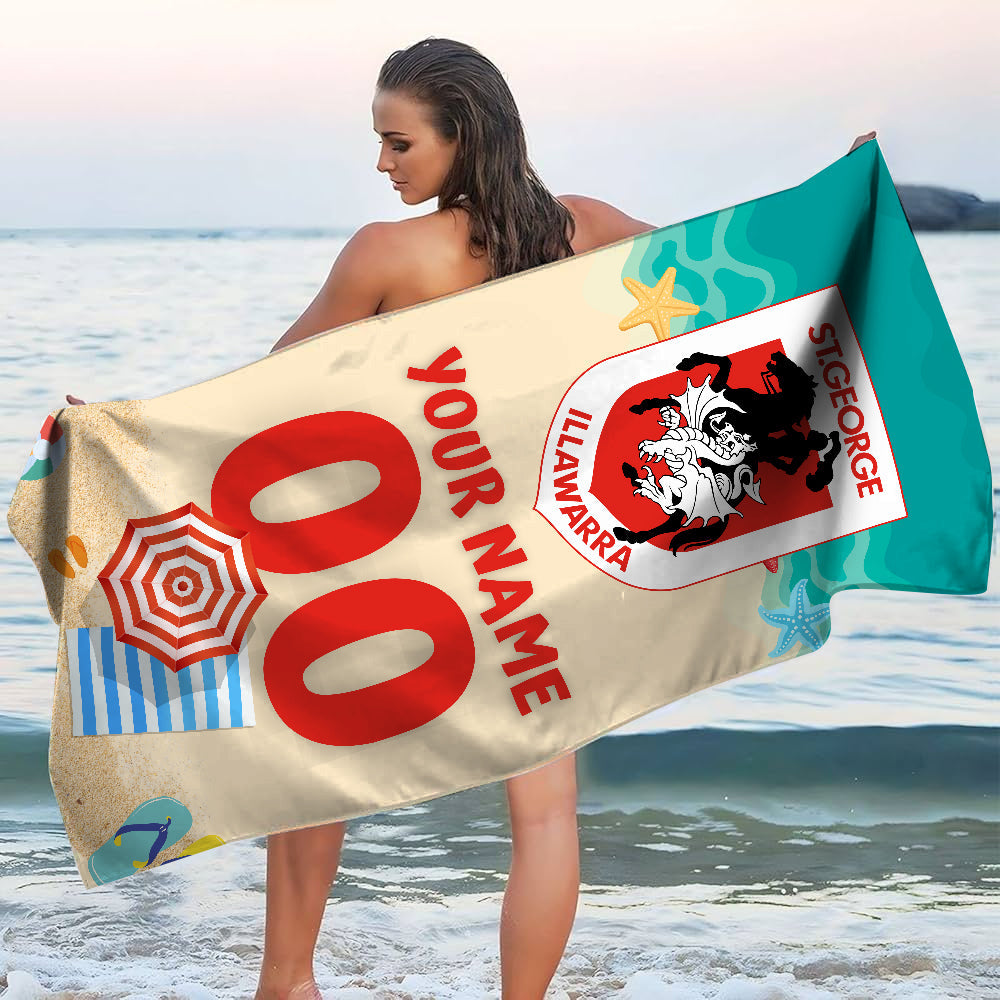 Just Landed - Senior 2025 Beach, Bath Towel ( KID & ADULT Size )