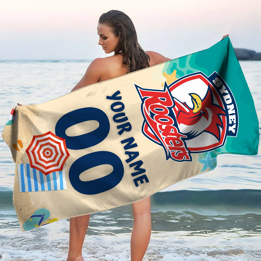 Just Landed - Senior 2025 Beach, Bath Towel ( KID & ADULT Size )