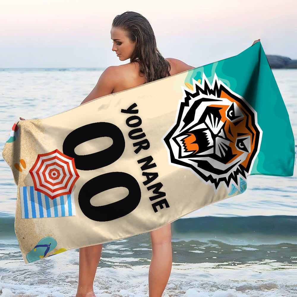 Just Landed - Senior 2025 Beach, Bath Towel ( KID & ADULT Size )