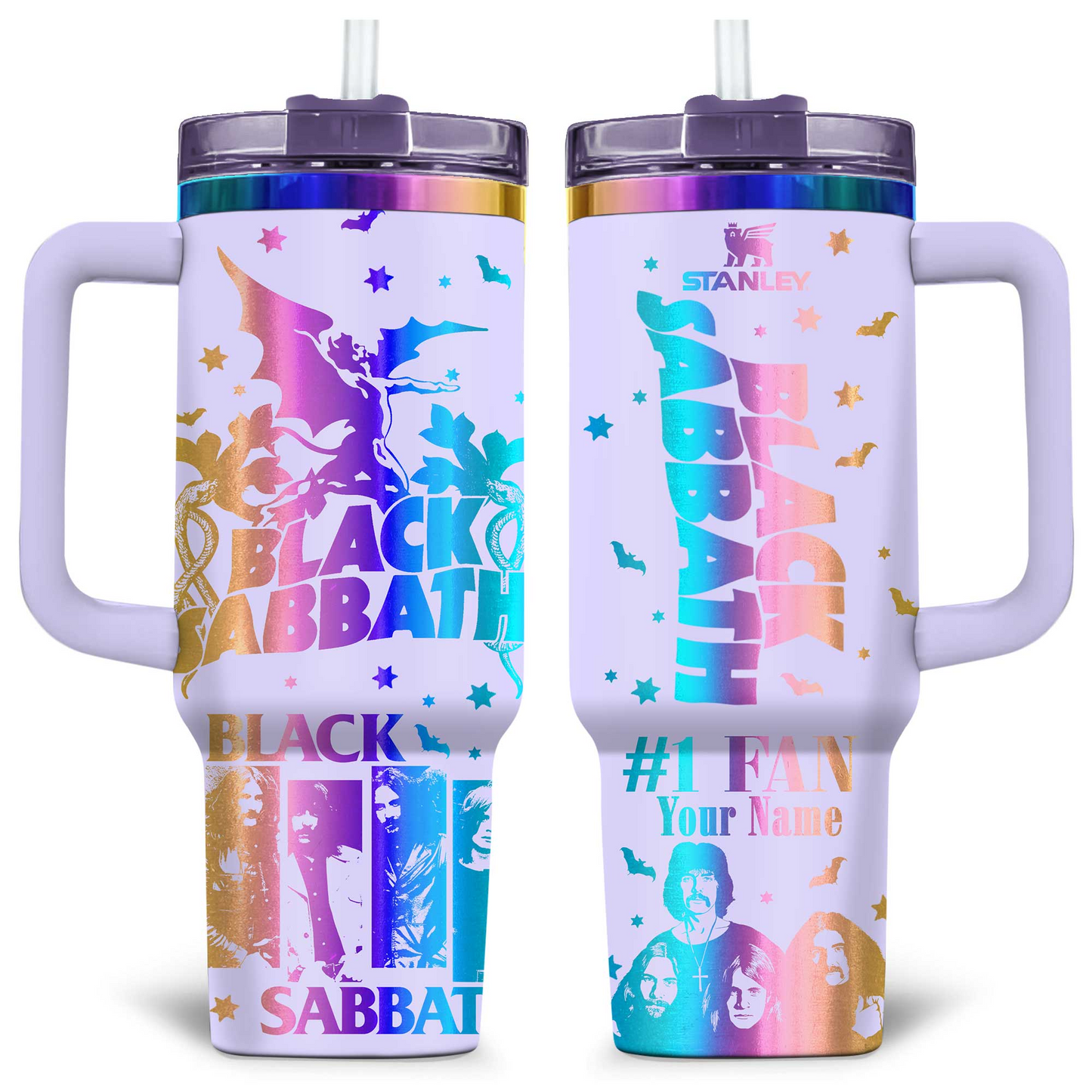 NEW PREMIUM BLACK SABBATH 40 OZ TUMBLER PERFECT GIFT FOR FAN