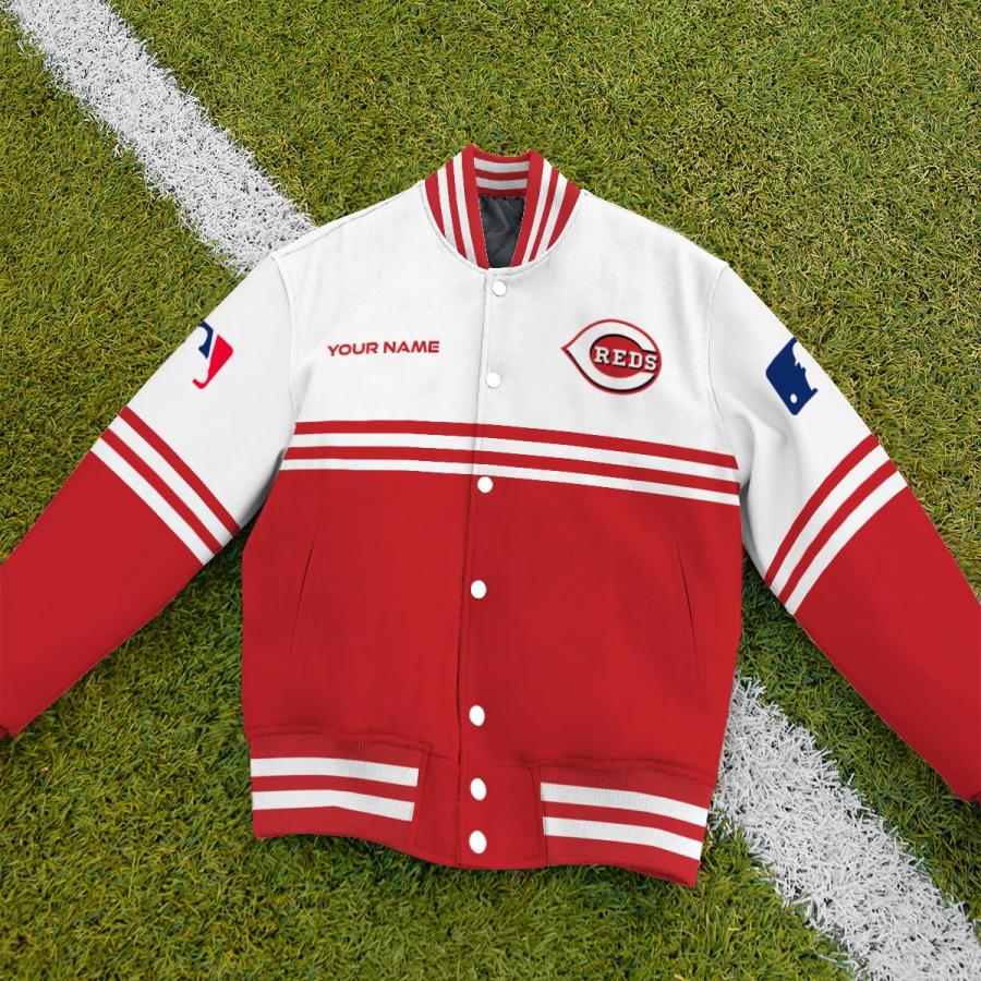 LIMITED EDITION - NEW CUSTOMIZED MLB05 CRS CINCINNATI REDS BASEBALL JACKET