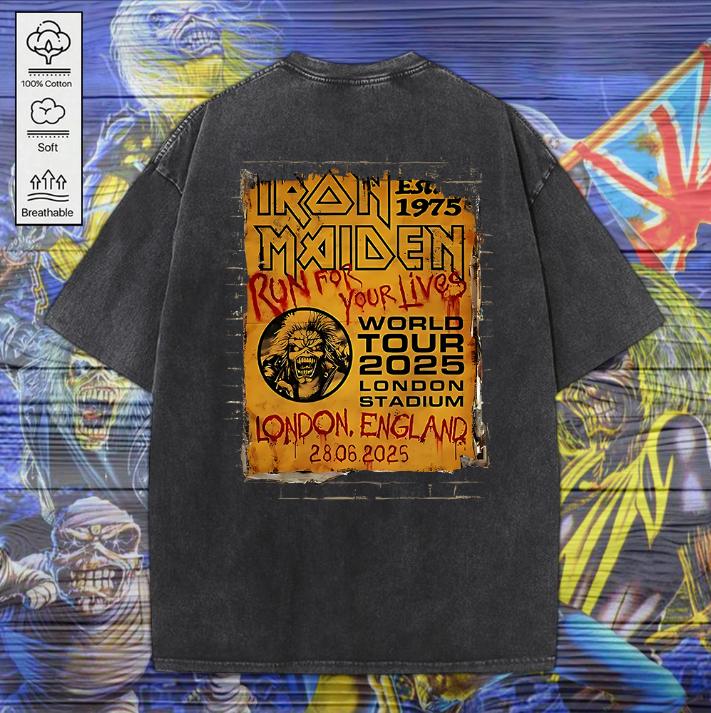 NEW PREMIUM IRON MAIDEN T-SHIRT