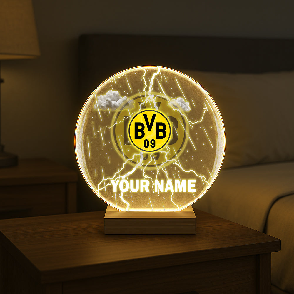 Bundesliga Circular Acrylic LED Night Light