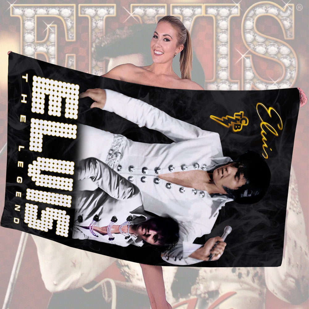 New Premium Elvis Presley Beach & Bath Towel (Kids & Adults Size) - EVPLCAO128