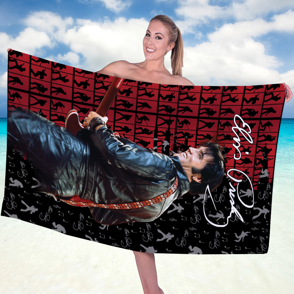 New Premium Elvis Presley Beach & Bath Towel (Kids & Adults Size) - EVPLCAO130