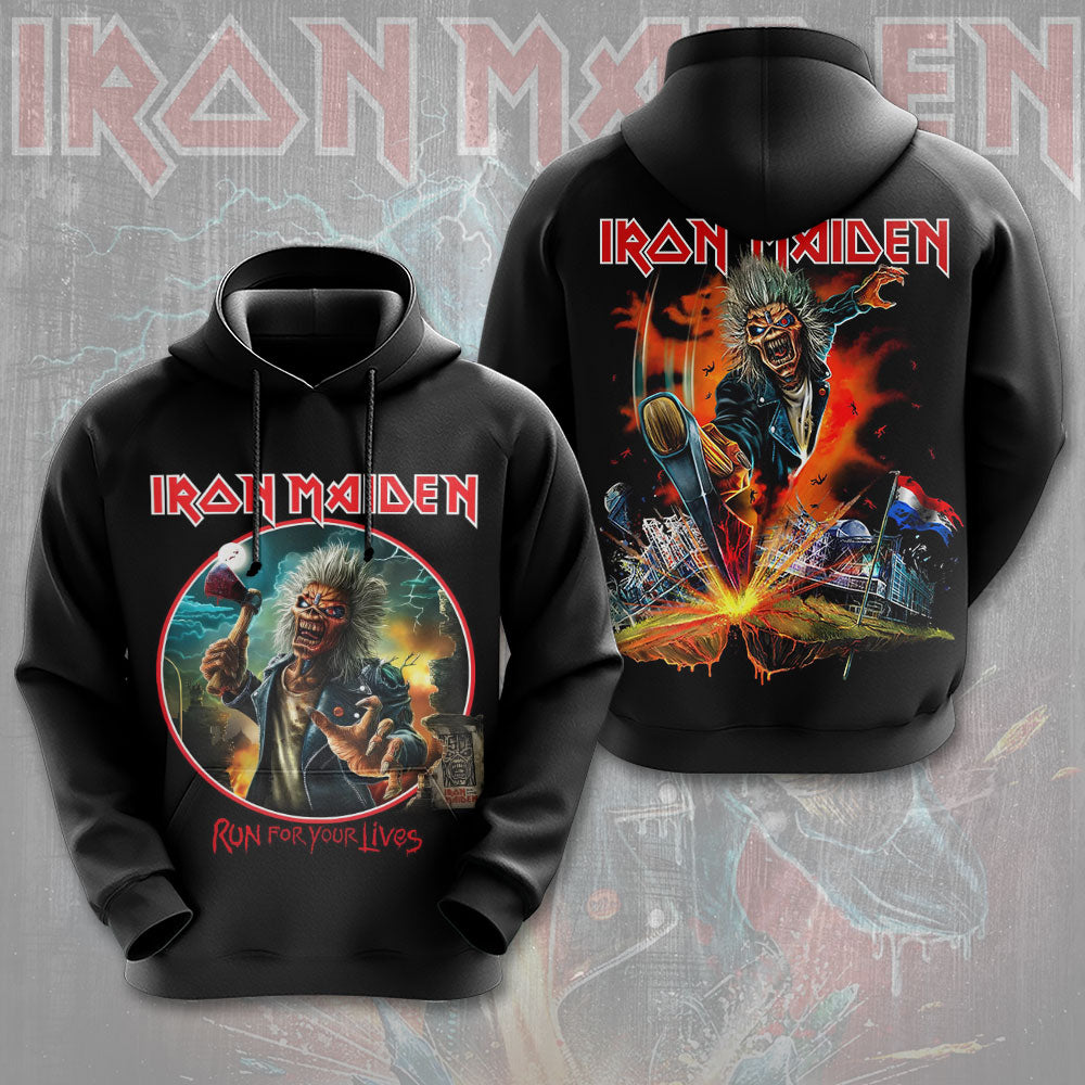 NEW PREMIUM IRON MAIDEN 3D APPAREL