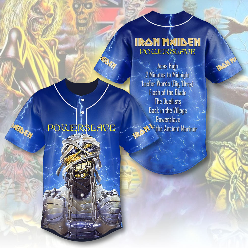 Iron Maiden Baseball Jersey