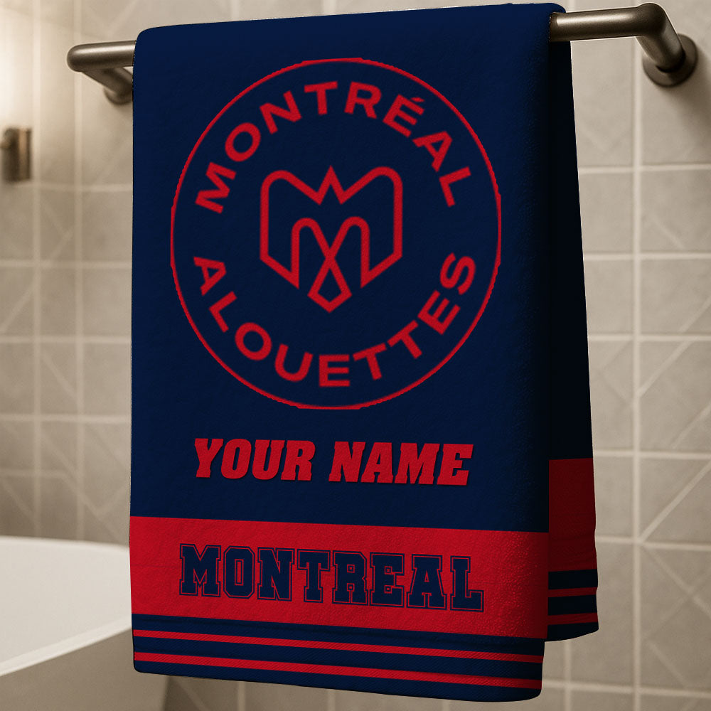 New CFL Personalized Beach & Bath Towel