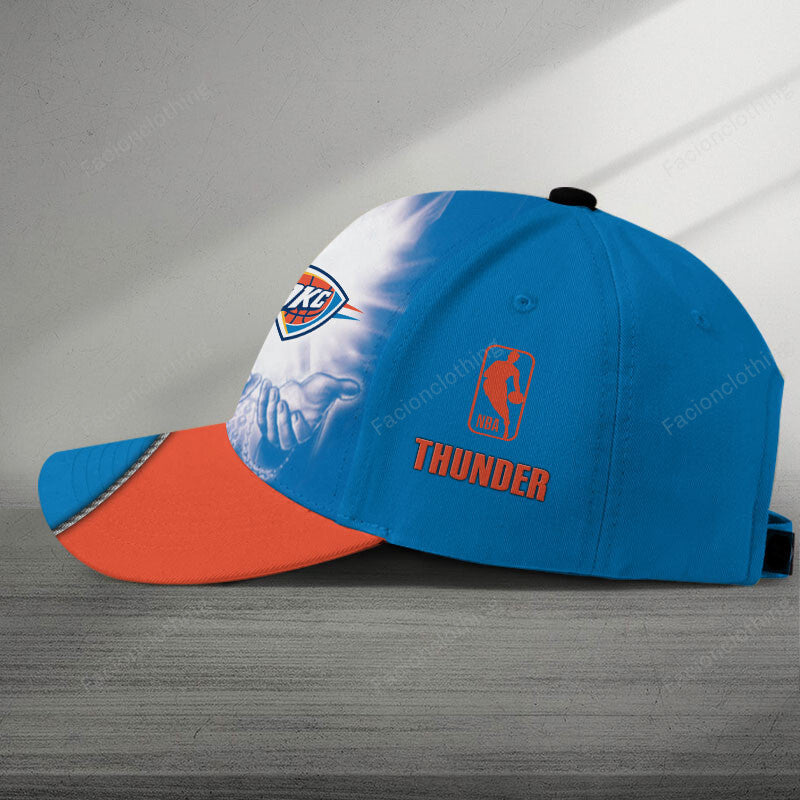 LIMITED EDITION - NEW CUSTOMIZED NBA01 OC OKLAHOMA CITY THUNDER CLASSIC CAP