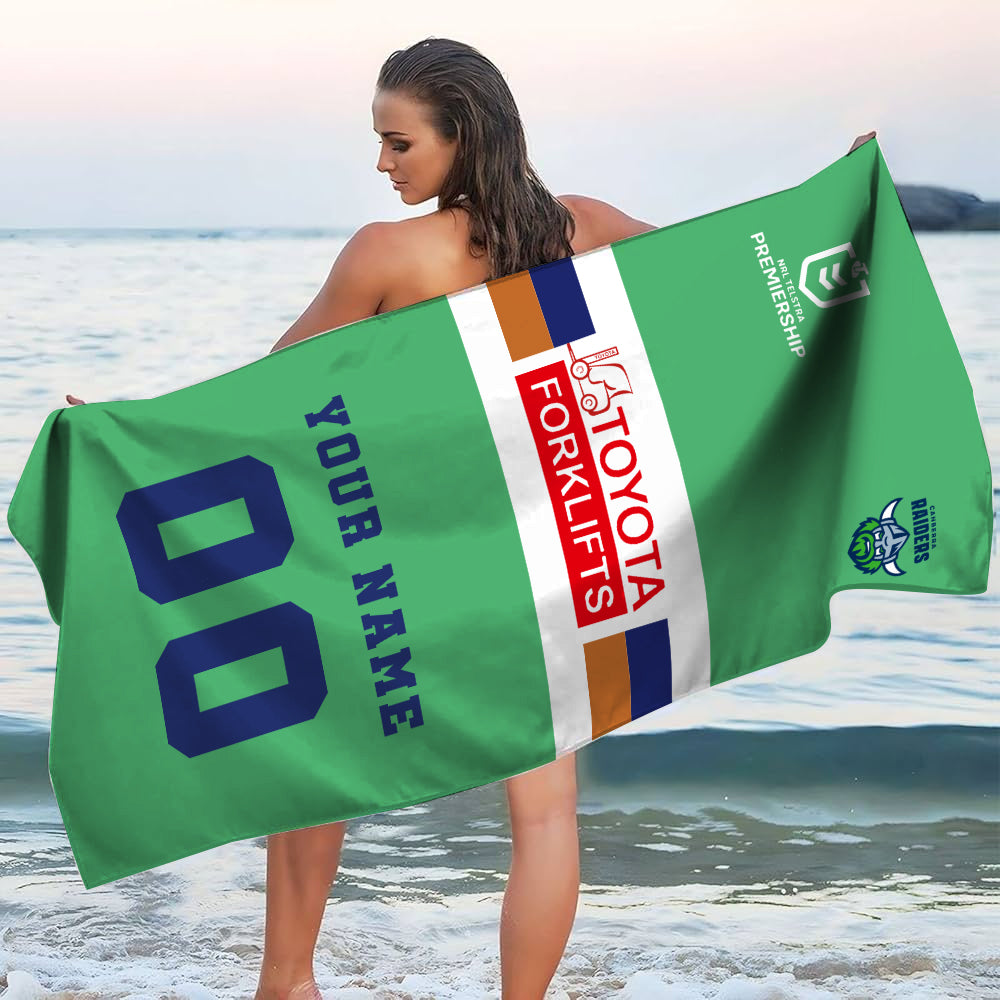 LIMITED EDITION - NEW 04 CRD PERSONALIZED BEACH TOWEL GIFT FOR FANS