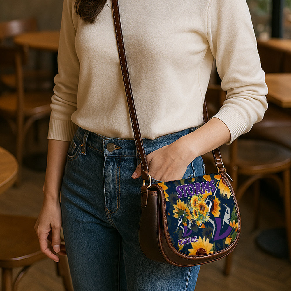 NRL 2025 Custom Saddle Bag