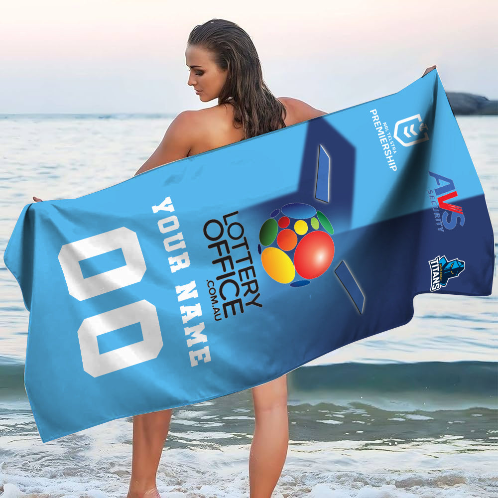 LIMITED EDITION - NEW 09 GCT PERSONALIZED BEACH TOWEL GIFT FOR FANS