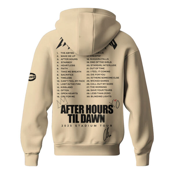 CIN x The Weeknd After Hours Til Dawn Hoodie Limited Edition (Kids & Adults)