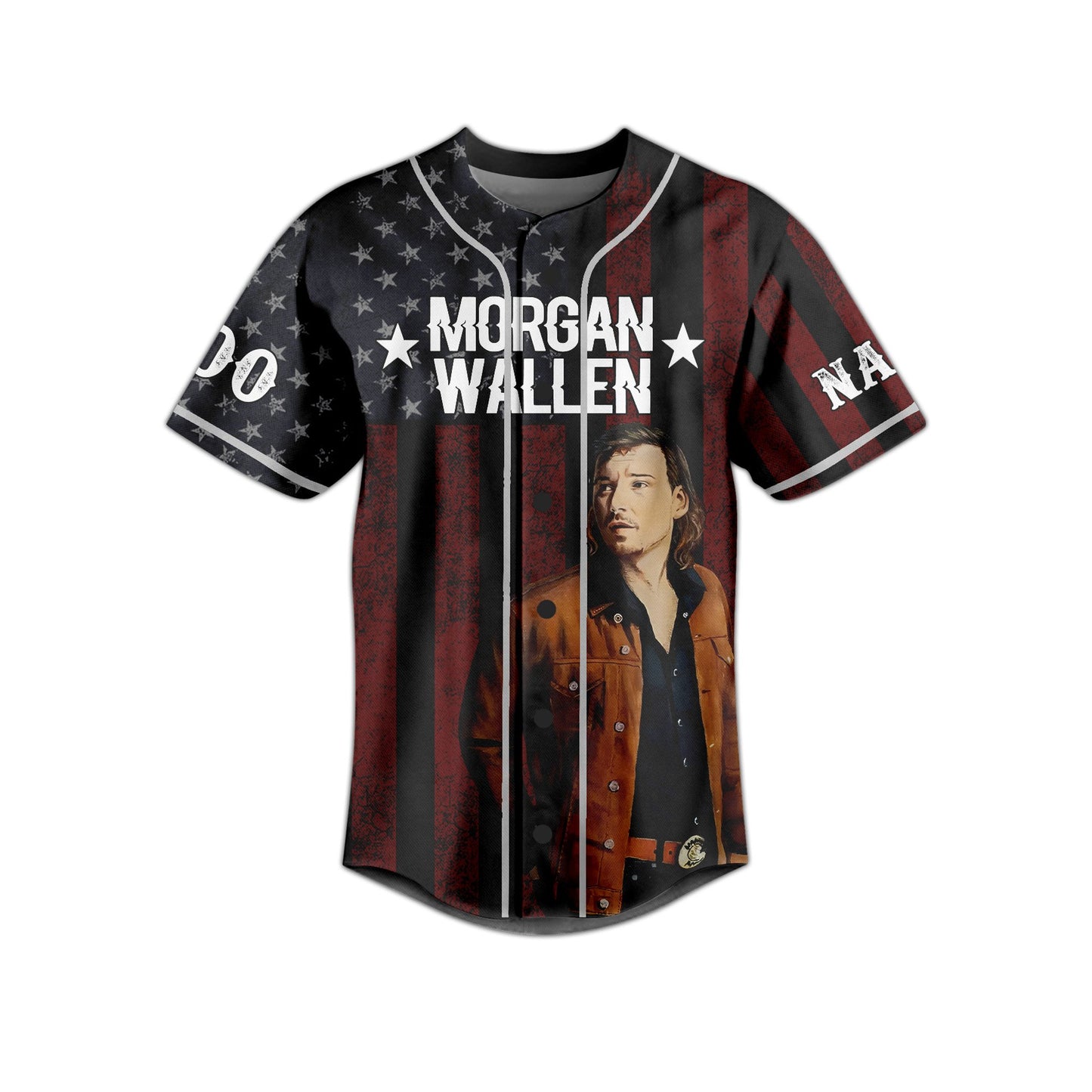Morgan Wallen Baseball Jersey