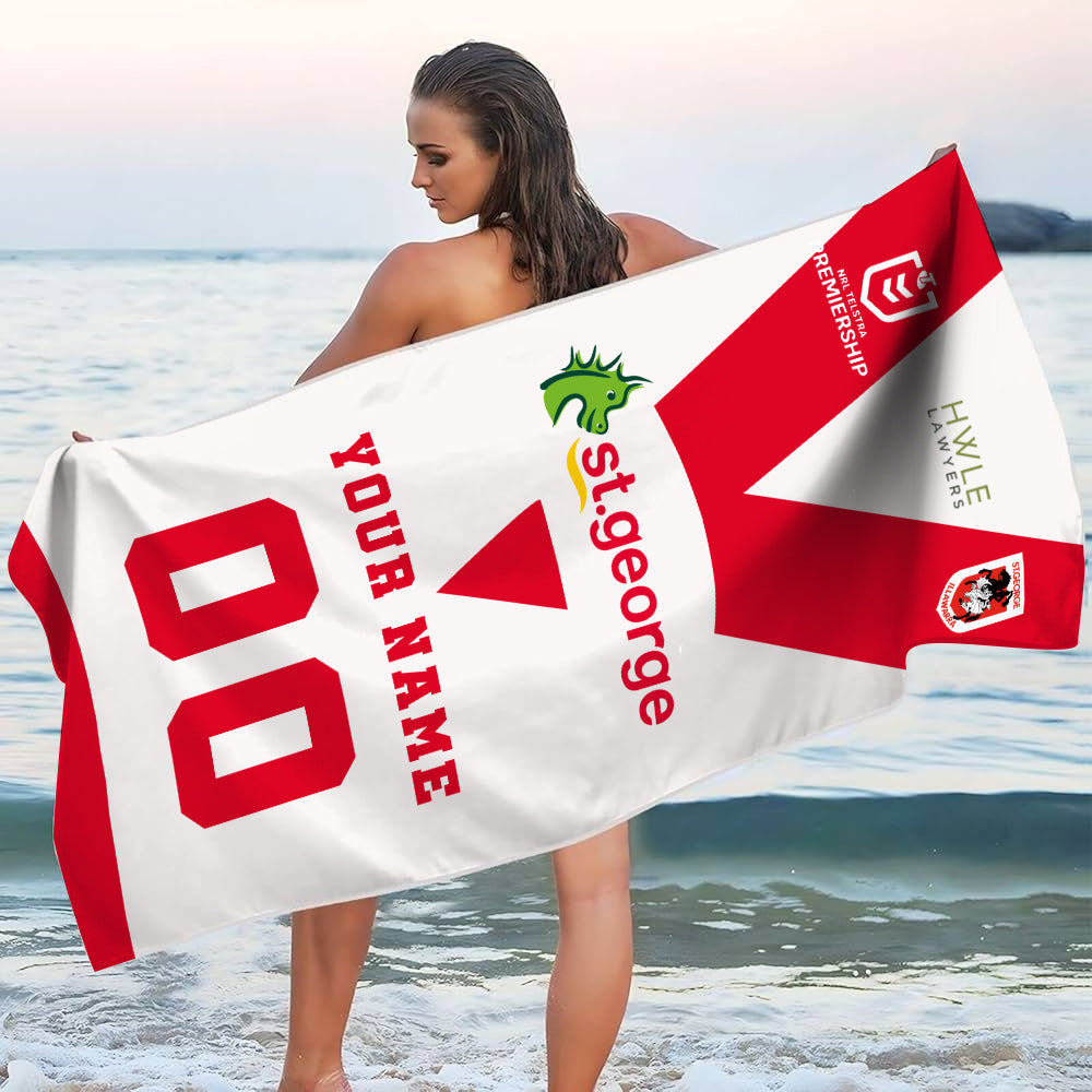 LIMITED EDITION - NEW 14 IDG PERSONALIZED BEACH TOWEL GIFT FOR FANS