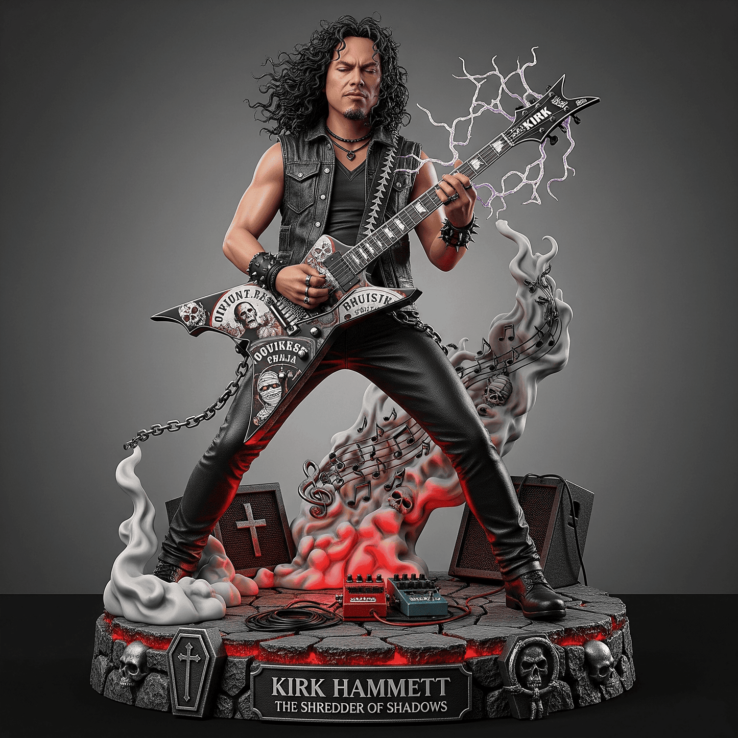 Metallica Acrylic Block Display 🖤 Limited Edition Collectible for True Fans 003