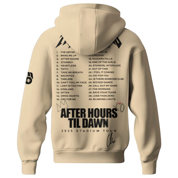 MIL x The Weeknd After Hours Til Dawn Hoodie Limited Edition (Kids & Adults)