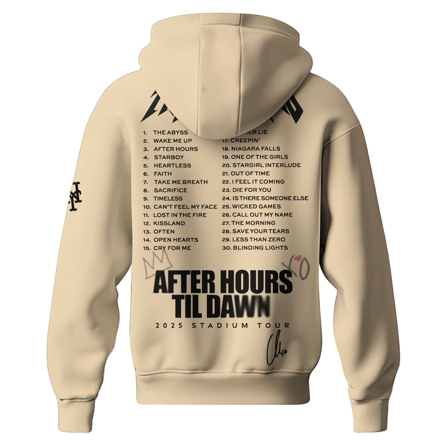 NYM x The Weeknd After Hours Til Dawn Hoodie Limited Edition (Kids & Adults)