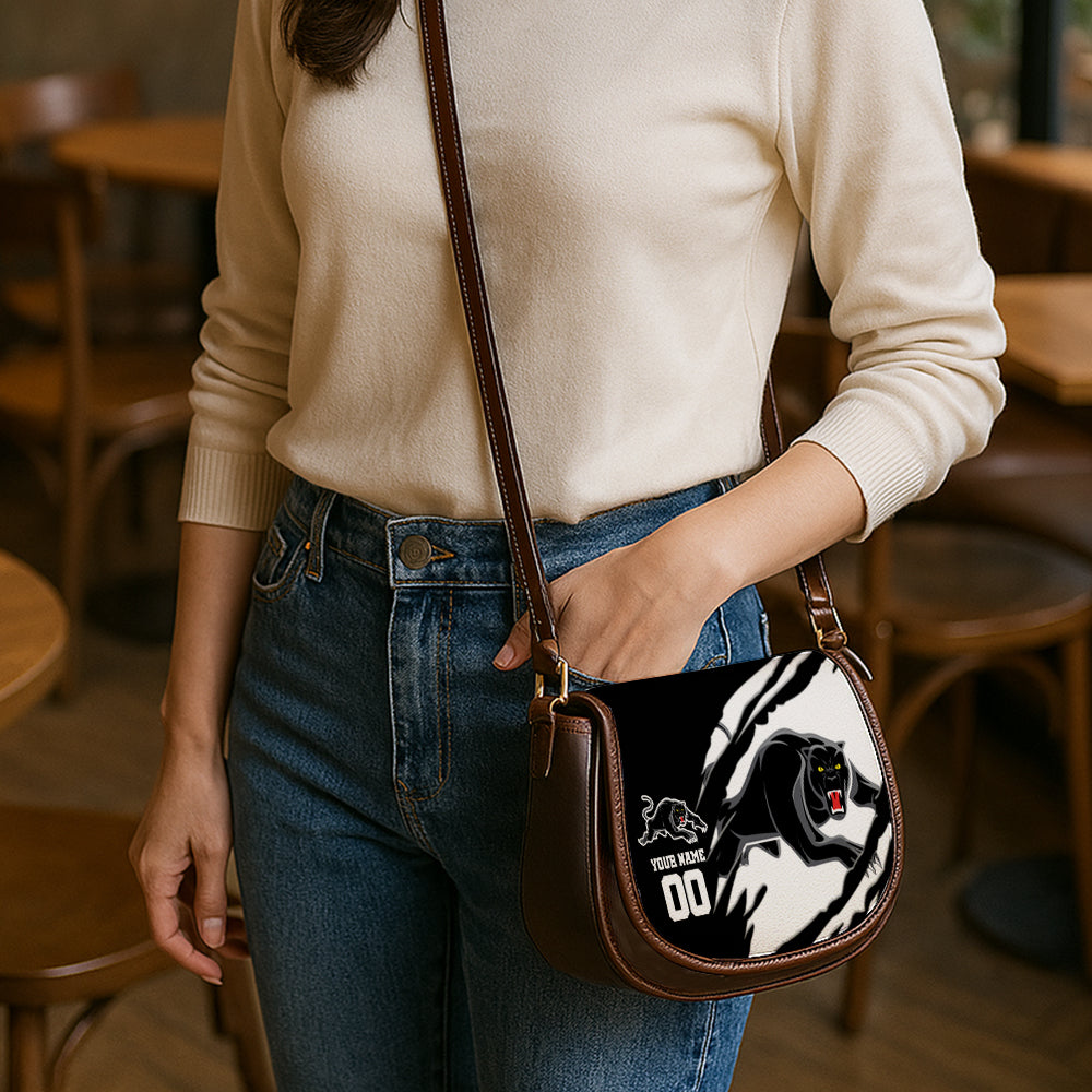 NRL 2025 Custom Saddle Bag