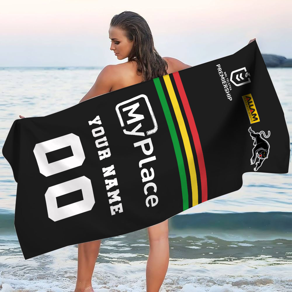 LIMITED EDITION - NEW 02 PPT PERSONALIZED BEACH TOWEL GIFT FOR FANS