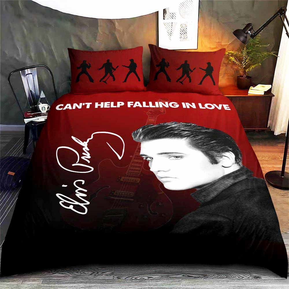 New Premium Elvis Presley Bedding Set - EVPLCAO04