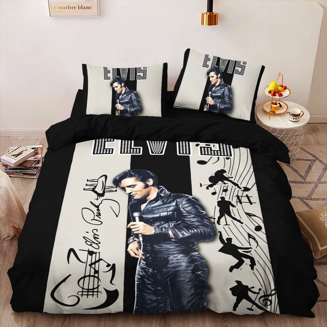 New Premium Elvis Presley Bedding Set - EVPLCAO02