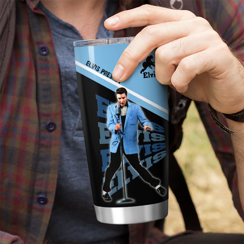 New Premium Elvis Presley Tumbler - EVPLCAO07