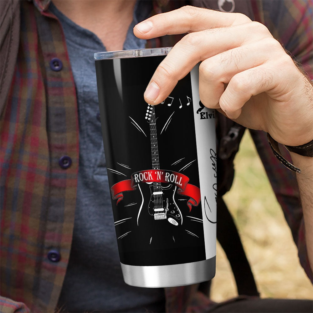 New Premium Elvis Presley Tumbler - EVPLCAO06