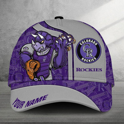 LIMITED EDITION - NEW CUSTOMIZED MLB30 COR COLORADO ROCKIES CLASSIC CAP