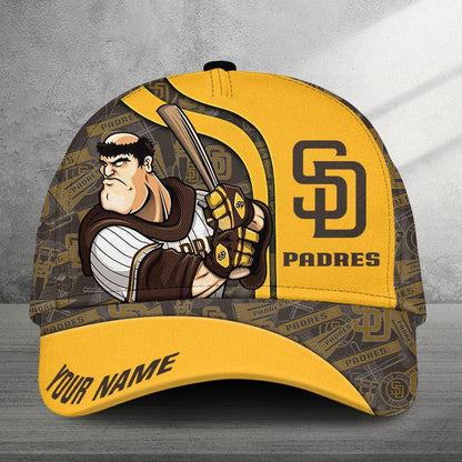 LIMITED EDITION - NEW CUSTOMIZED MLB18 SDP SAN DIEGO PADRES CLASSIC CAP