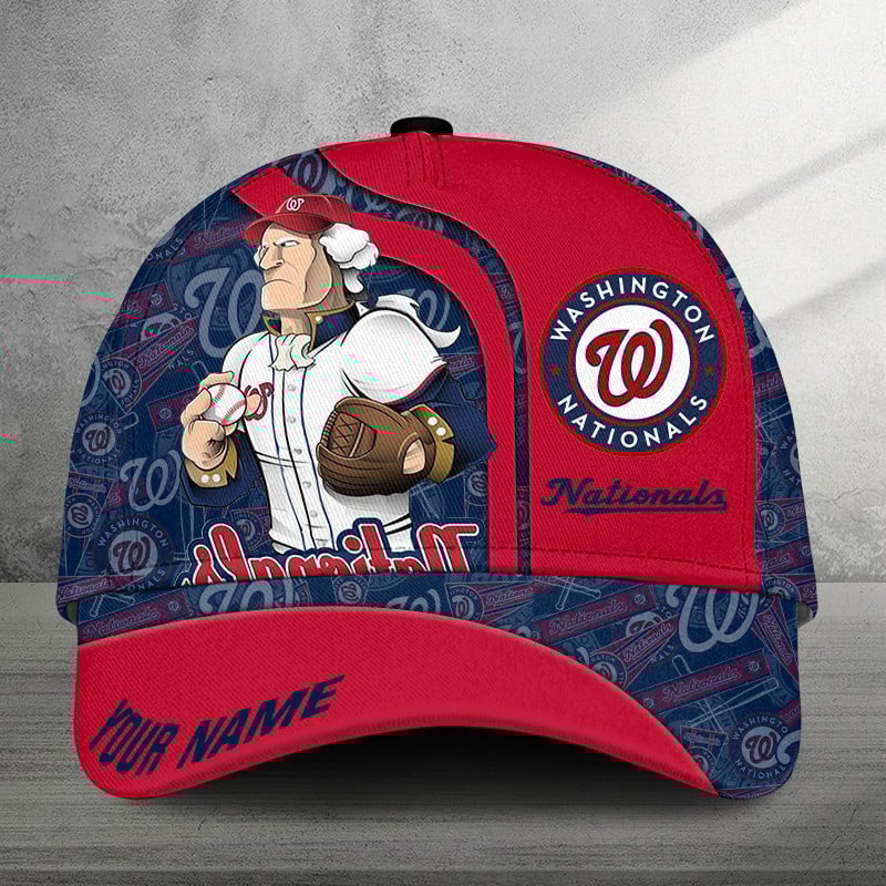 LIMITED EDITION - NEW CUSTOMIZED MLB28 WNS WASHINGTON NATIONALS CLASSIC CAP