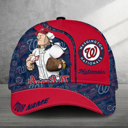 LIMITED EDITION - NEW CUSTOMIZED MLB28 WNS WASHINGTON NATIONALS CLASSIC CAP