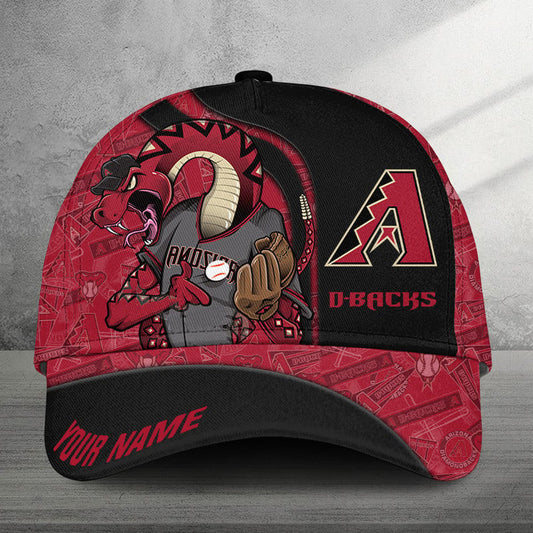 LIMITED EDITION - NEW CUSTOMIZED MLB07 ADS ARIZONA DIAMONDBACKS CLASSIC CAP