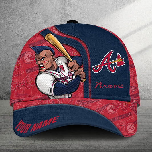 LIMITED EDITION - NEW CUSTOMIZED MLB09 ABS ATLANTA BRAVES CLASSIC CAP